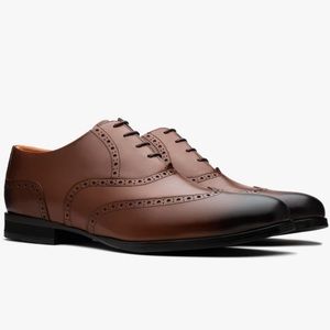 Wolf and Shepherd Brown Senna Wingtip Oxford 14